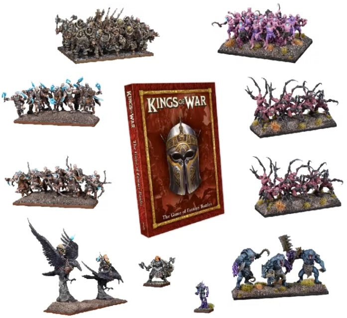 Kings of War Ice and Shadow 2-player set ON SALE