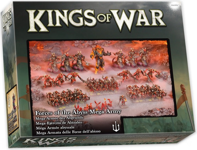 Kings of War Forces of the Abyss Mega Army 2024