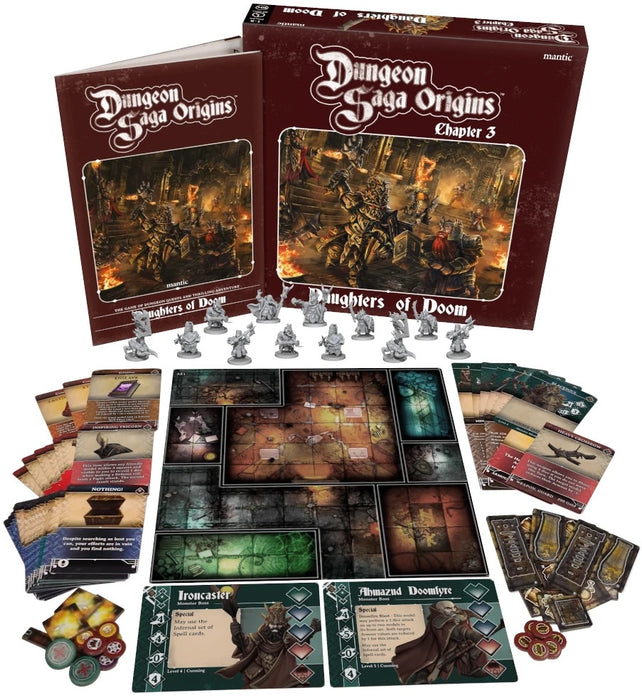 Dungeon Saga Origins Daughters of Doom Expansion