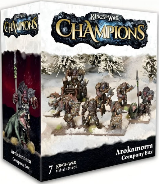 Kings of War Champions Arokamorra Company Box