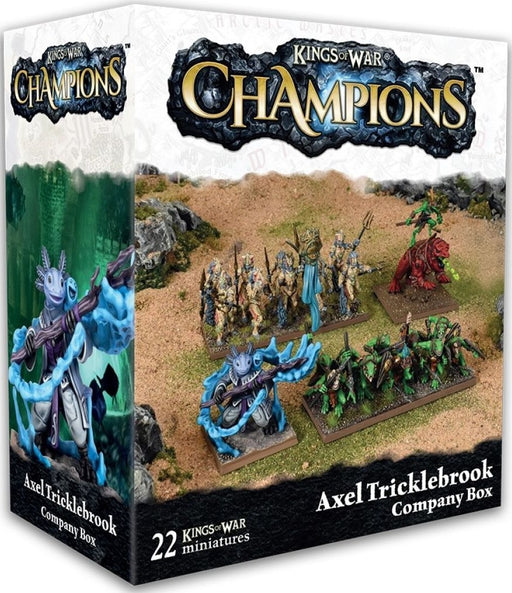 Kings of War Champions Axel Tricklebrook Company Box