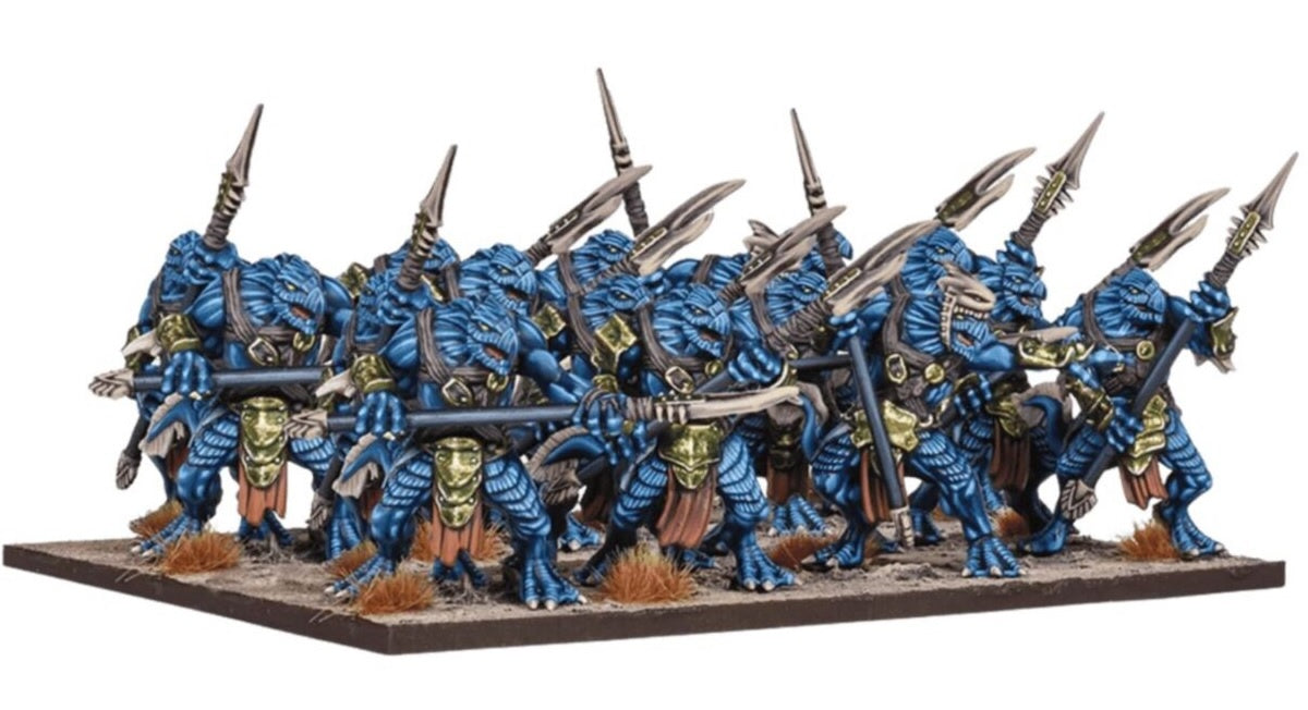 Kings of War Trident Realm Placoderm Regiment