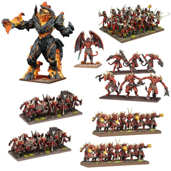 Kings of War Forces of the Abyss Battallion