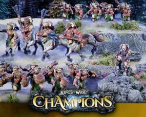 Kings of War Champions Ydrin Thorncreeper Company Box