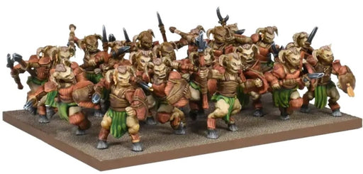 Kings of War Forces of Nature Tribal Warriors Regiment