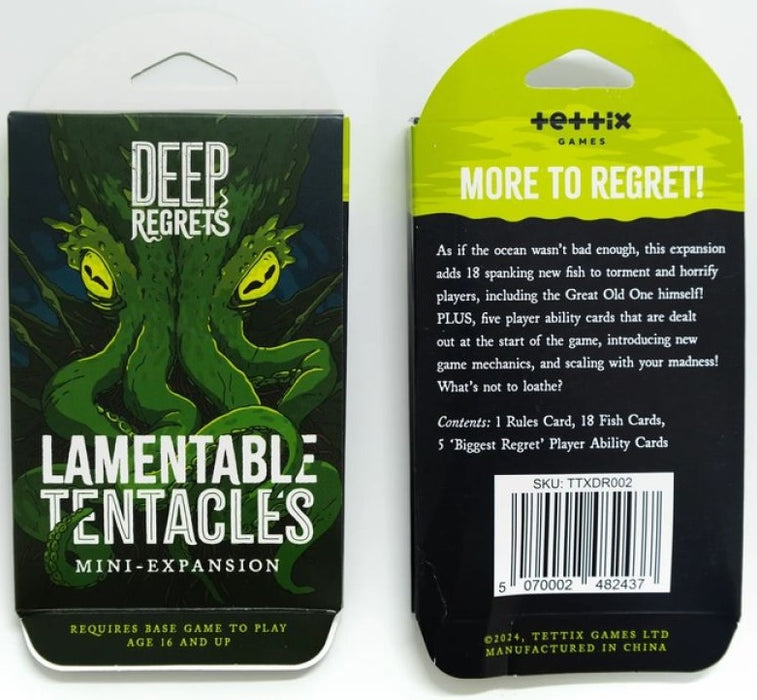 Deep Regrets Lamentable Tentacles Mini Expansion