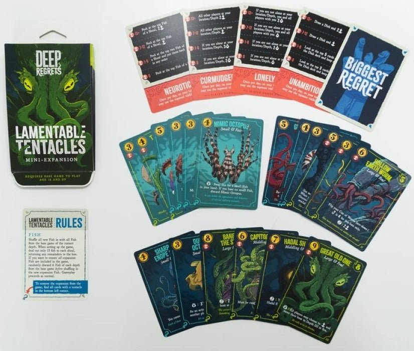 Deep Regrets Lamentable Tentacles Mini Expansion