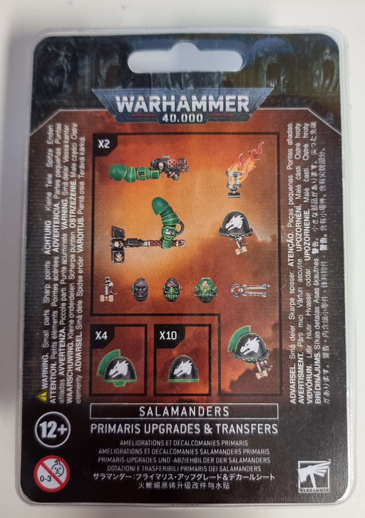 Warhammer 40K Space Marines: Salamanders Primaris Upgrades and Transfers 55-16
