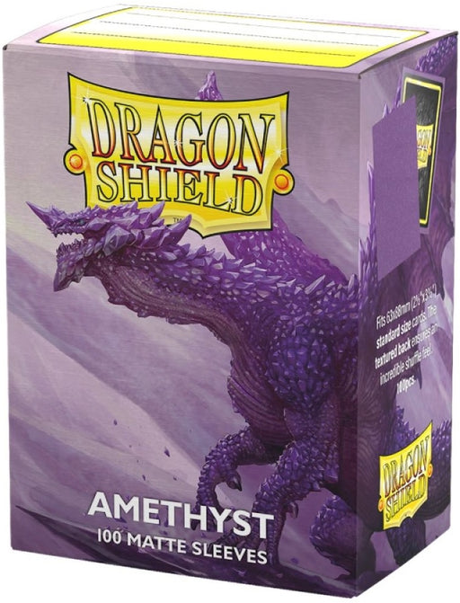 Dragon Shield 100 Count Standard Matte Sleeves Amethyst