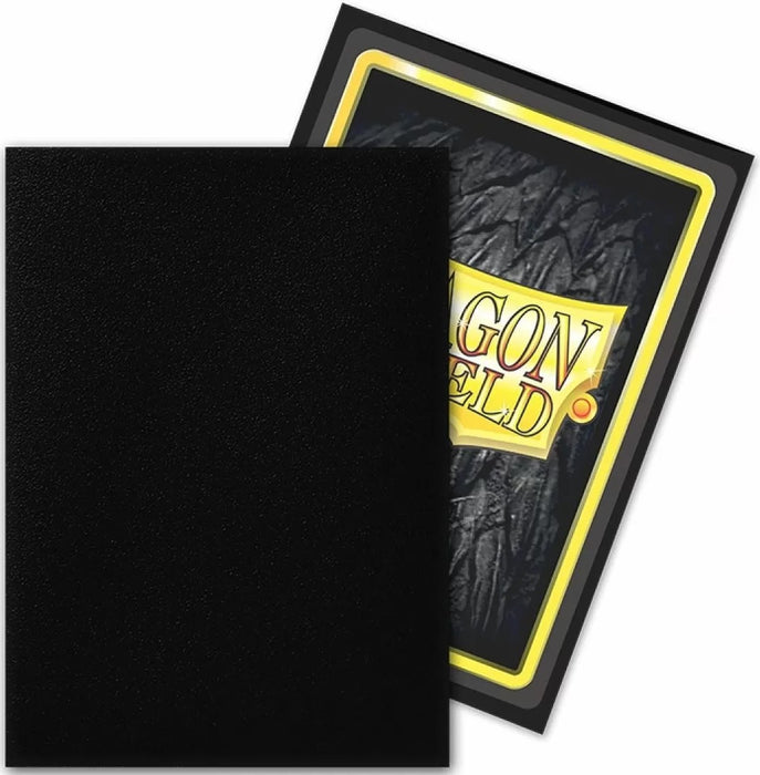 Dragon Shield Sleeves Box 100 MATTE Non Glare Black