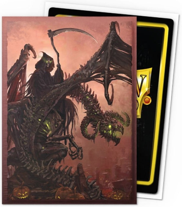 Dragon Shield Sleeves Brushed Art Halloween 2025