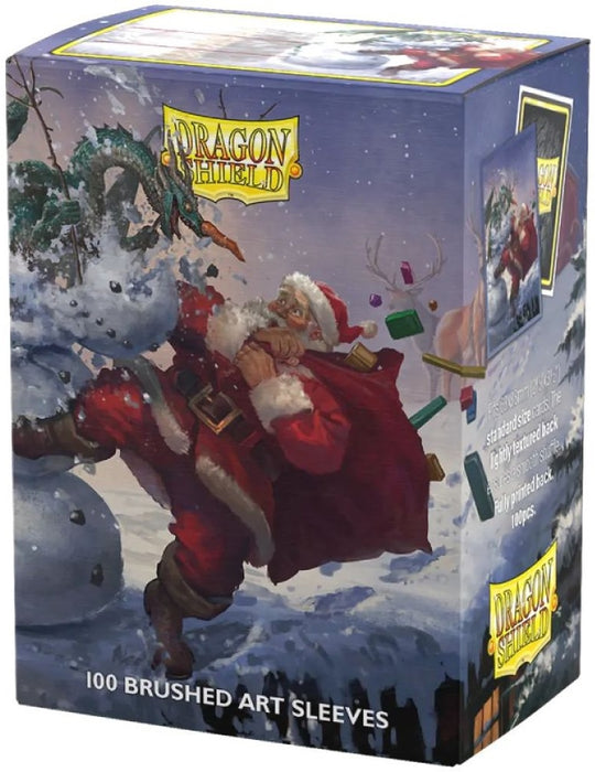Dragon Shield Sleeves Brushed Art Christmas 2025