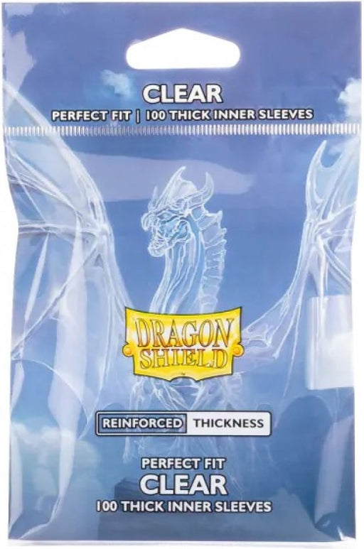 Dragon Shield Perfect Fit Inner Sleeves Thick Clear