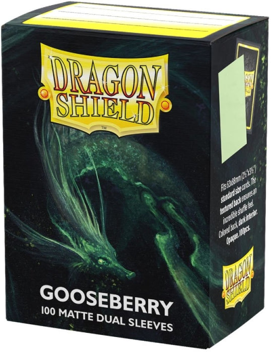 Dragon Shield Sleeves Matte Dual Gooseberry