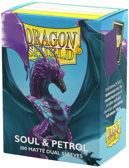 Dragon Shield Sleeves Matte Dual Soul & Petrol