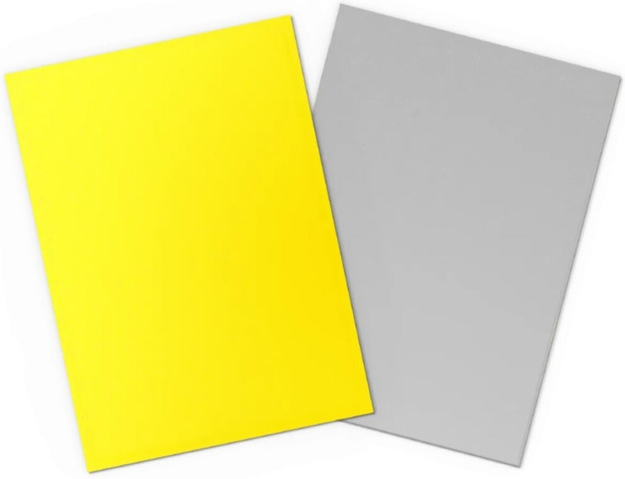 Dragon Shield Sleeves Matte Dual Yellow & Silver