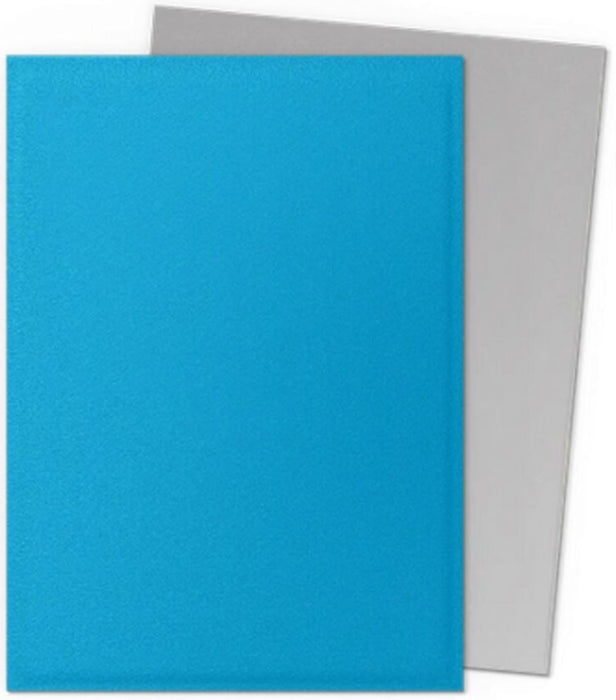 Dragon Shield Sleeves Matte Dual Sky Blue & Silver