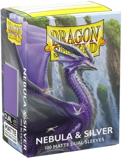 Dragon Shield Sleeves Matte Dual Nebula & Silver