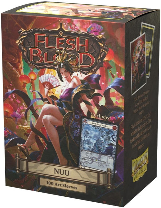 Dragon Shield Sleeves Box 100 Matte Art Flesh and Blood Nuu Pre Order