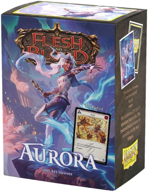 Dragon Shield Sleeves Matte Art Flesh and Blood TCG Aurora