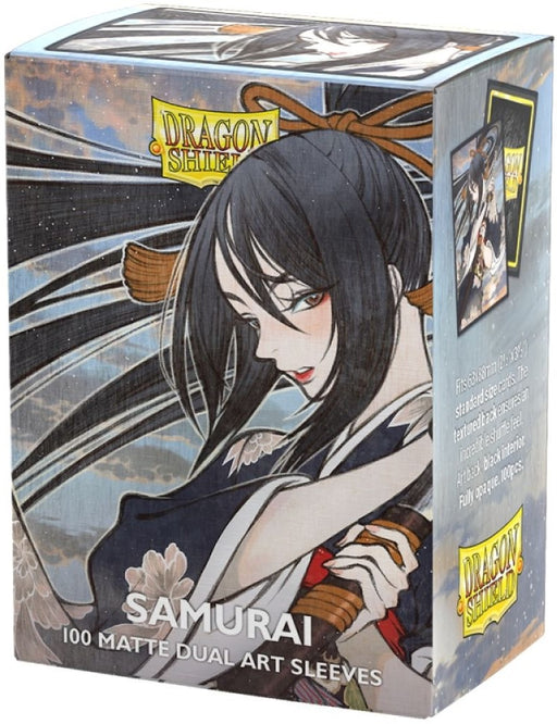 Dragon Shield Sleeves Matte Dual Art Samurai