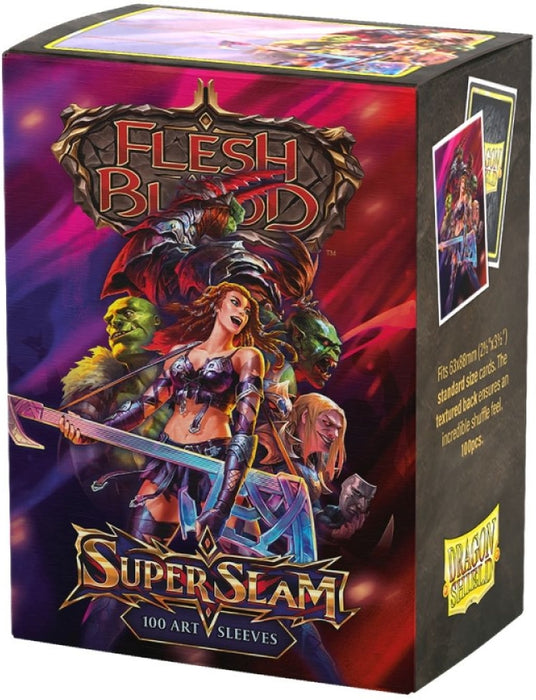 Dragon Shield Sleeves Box 100 Matte Art Flesh and Blood Super Slam