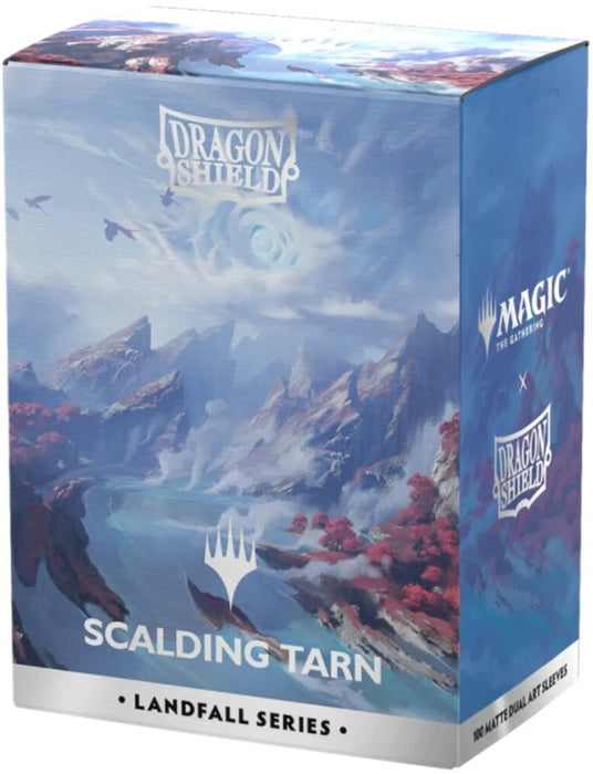 Dragon Shield Sleeves Matte Dual Art MTG Landfall Series Scalding Tarn