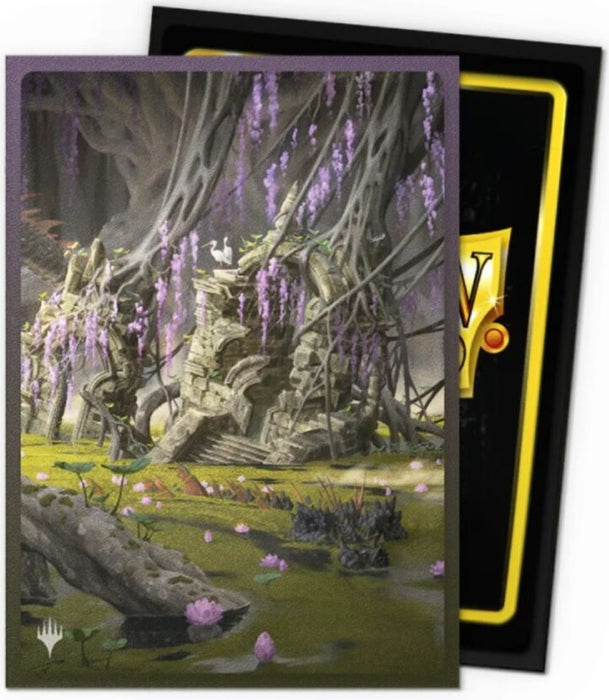Dragon Shield Sleeves Matte Dual Art MTG Landfall Series Verdant Catacombs