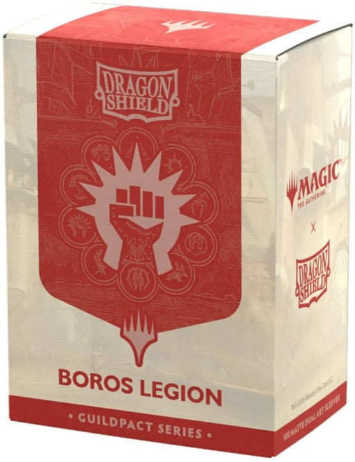 Dragon Shield Sleeves Matte Dual Art MTG Guildpact Series Boros Legion