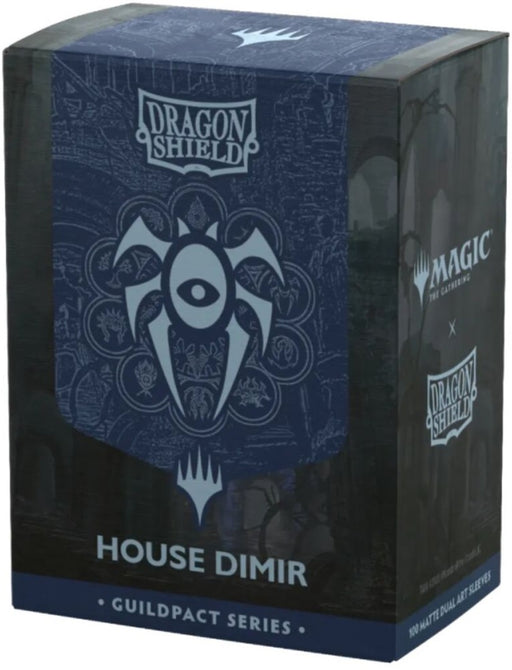 Dragon Shield Sleeves Matte Dual Art MTG Guildpact Series House Dimir