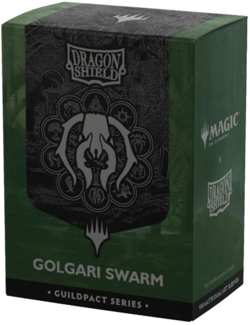Dragon Shield Sleeves Matte Dual Art MTG Guildpact Series Golgari Swarm