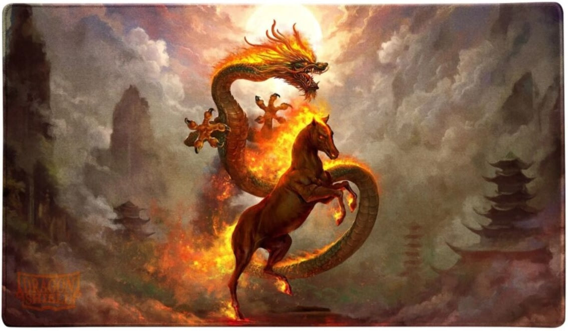 Dragon Shield Playmat Lunar New Year 2026 Fire Horse
