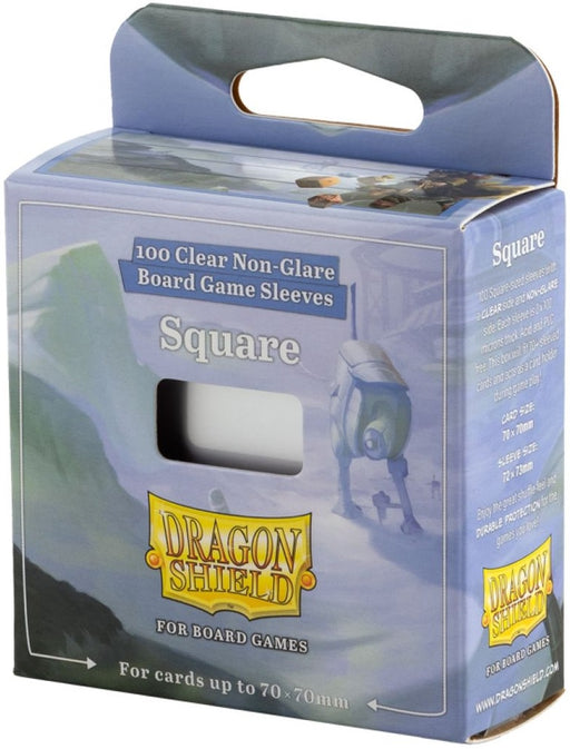 Dragon Shield Board Game Sleeves Clear Non-Glare Square