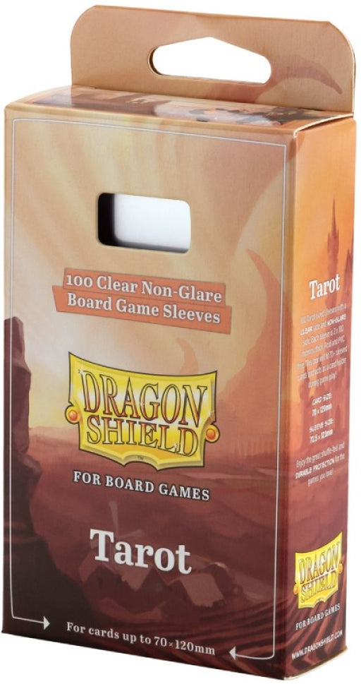 Dragon Shield Board Game Sleeves Clear Non-Glare Tarot