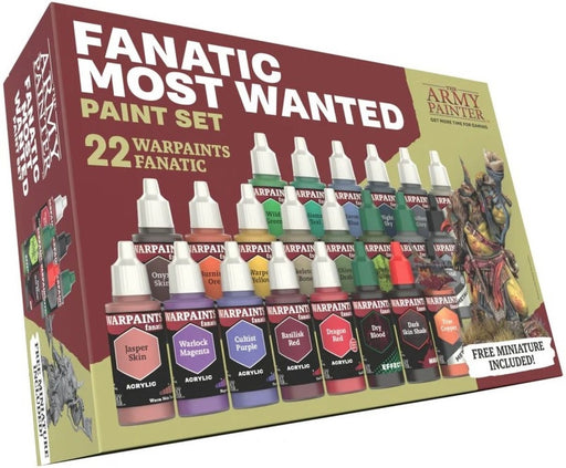 Army Painter Warpaints Fanatic Most Wanted Paint Set