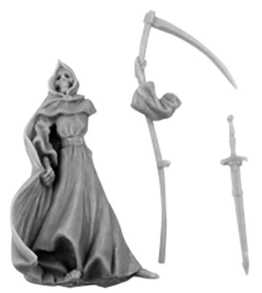 Micro Art Studio Miniatures Discworld Death with Death of Rats (1)