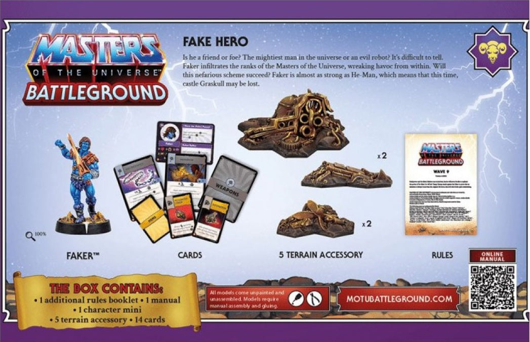 Masters of the Universe: Battleground Wave 9 Evil Warriors Faction