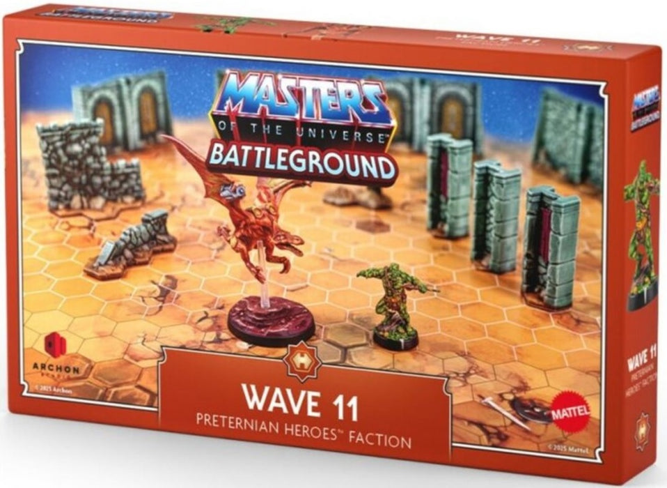 Masters Of The Universe Battleground Wave 11 Preternian Heroes (Moss Man / Turbodactyl)