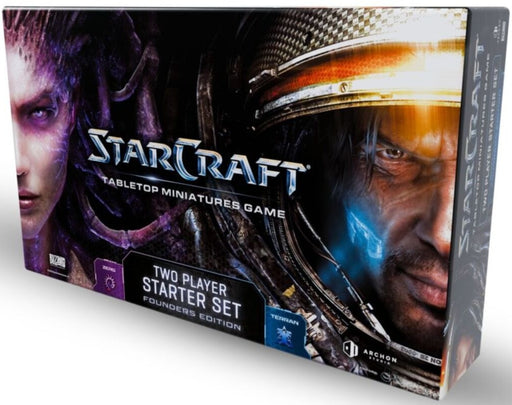 Starcraft Miniatures Games Two Player Starter Set Founders Edition