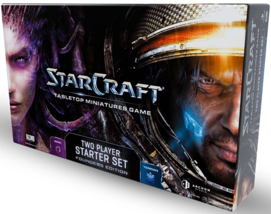 Starcraft Miniatures Games Two Player Starter Set Founders Edition