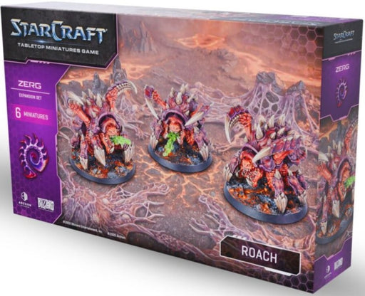 Starcraft Miniatures Games Zerg Roach Expansion Set