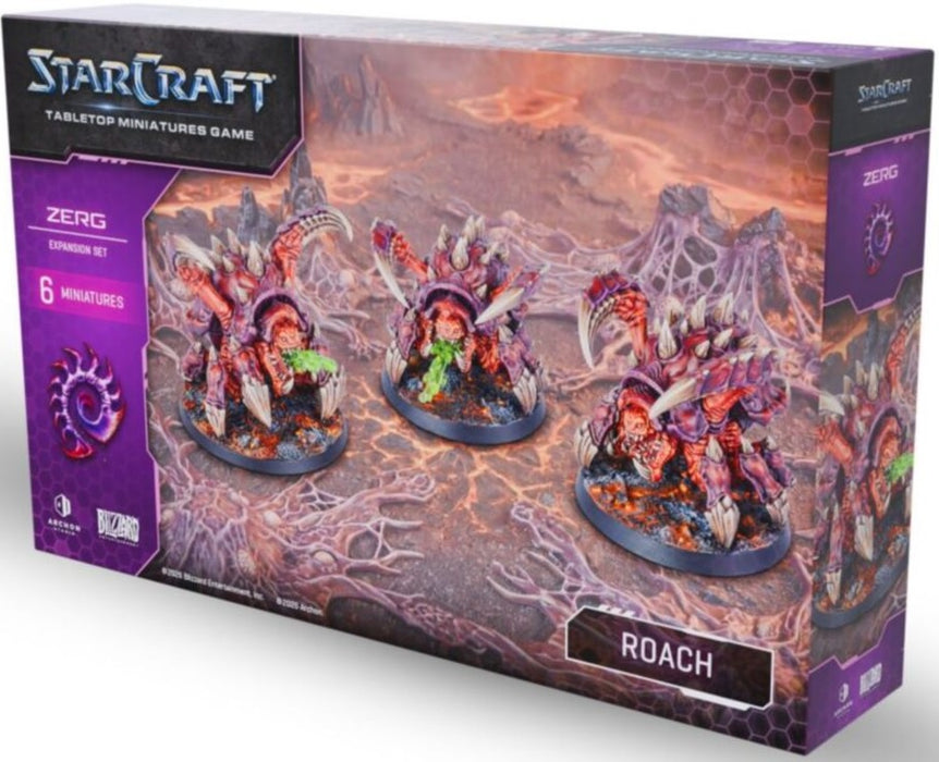 Starcraft Miniatures Games Zerg Roach Expansion Set