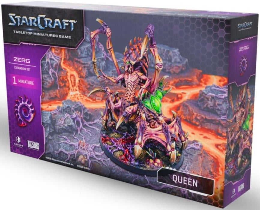 Starcraft Miniatures Games Zerg Queen Expansion Set