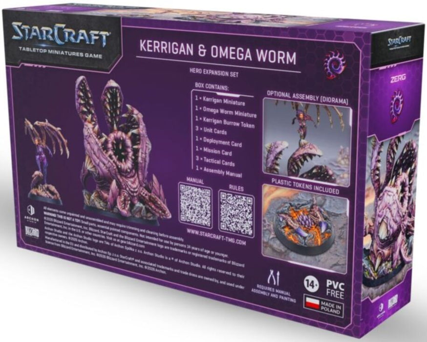 Starcraft Miniatures Games Zerg Kerrigan (Primal Kerrigan) Hero Expansion Set