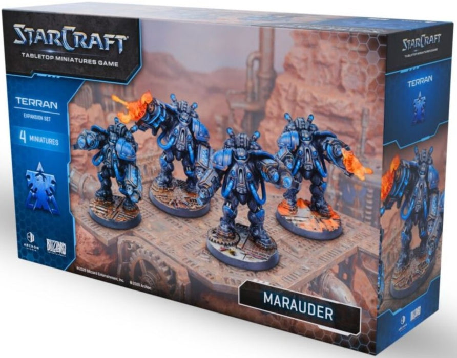 Starcraft Miniatures Games Terran Marauder Expansion Set