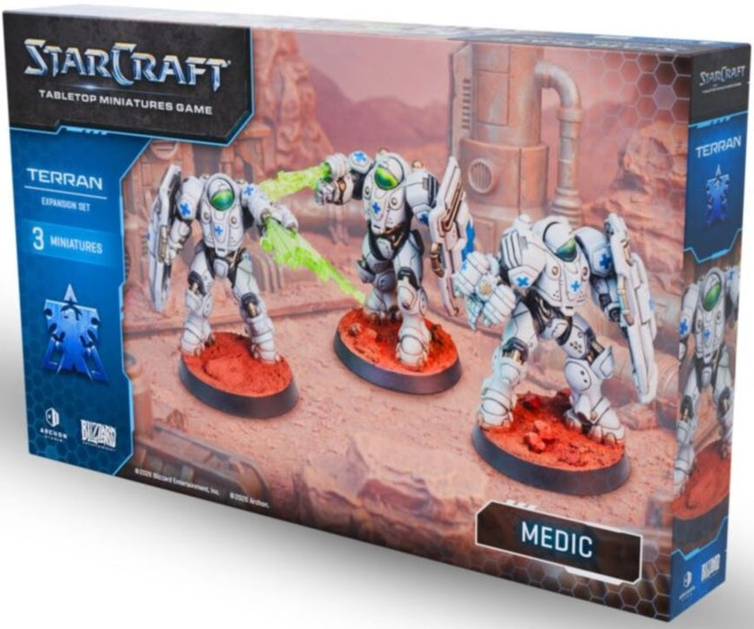 Starcraft Miniatures Games Terran Medic Expansion Set