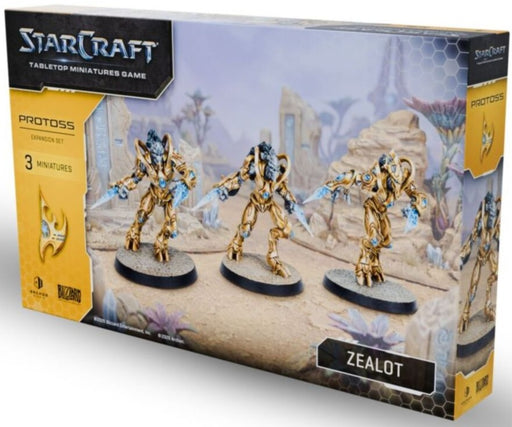 Starcraft Miniatures Games Protoss Zealot Expansion Set