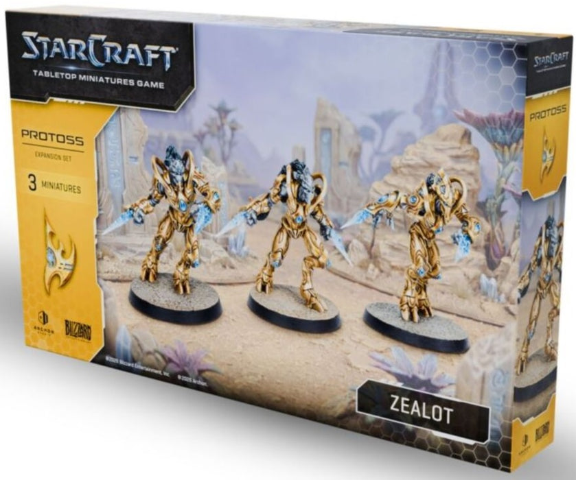 Starcraft Miniatures Games Protoss Zealot Expansion Set