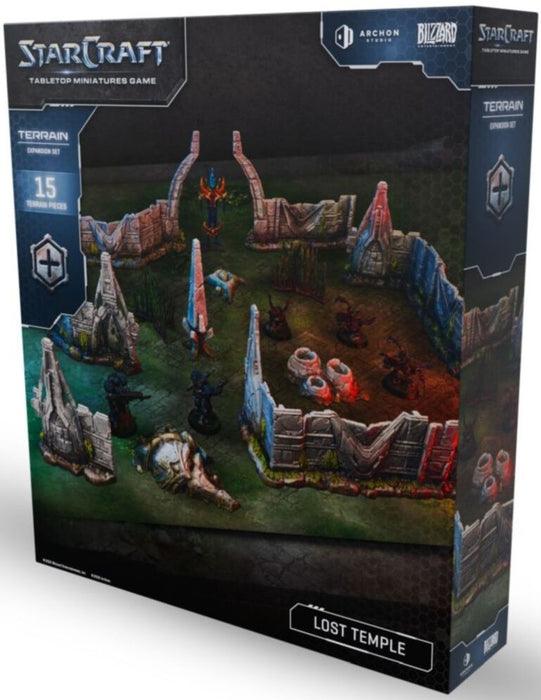 Starcraft Miniatures Games Lost Temple Terrain Expansion Set