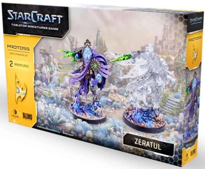 Starcraft Miniatures Games Protoss Zeratul Hero Expansion Set
